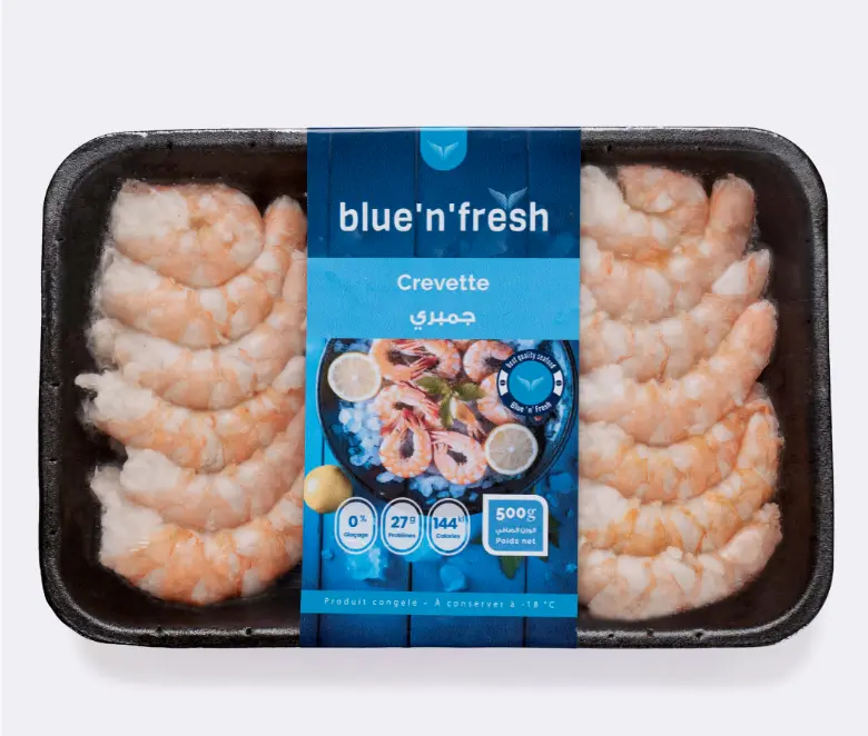 Crevettes Grosses Décortiquées | Fruits de mer congelés BNF – Image 2