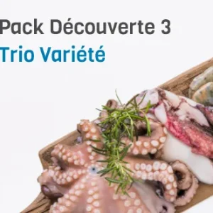 Pack Découverte – Trio Variété | Fruits de mer surgelés BNF