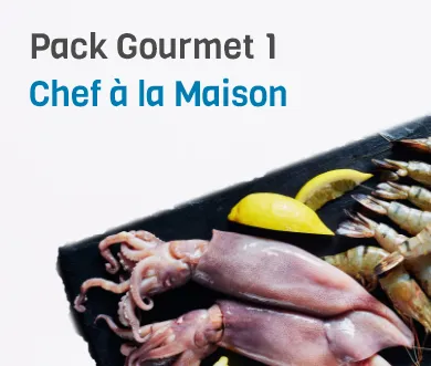 Pack Gourmet – Chef à la Maison | Fruits de mer surgelés BNF