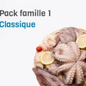 Pack Famille – Classique | Fruits de mer surgelés BNF