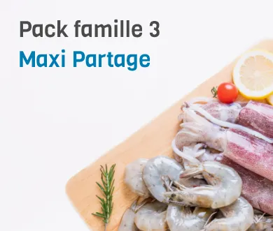 Pack Famille – Maxi Partage | Fruits de mer surgelés BNF