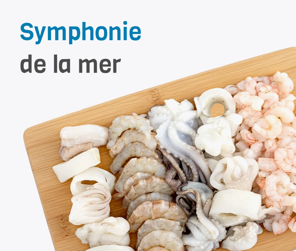 Symphonie de la mer | Fruits de mer congelés BNF
