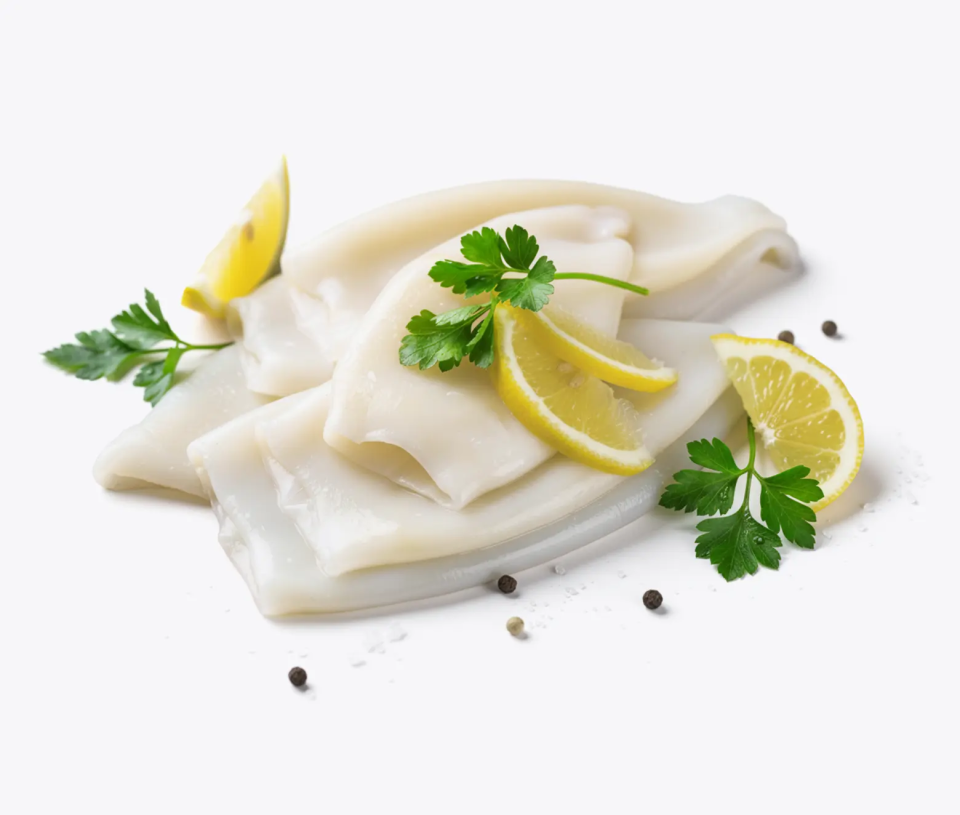 Calamar Nettoyé | Fruits de mer congelés BNF